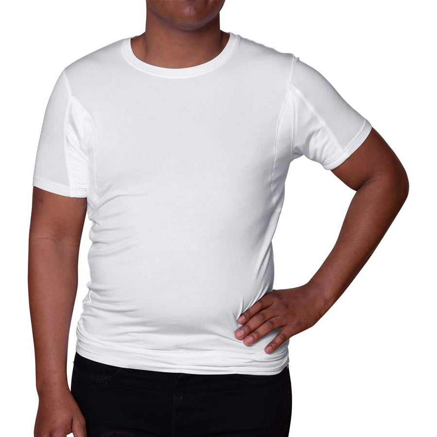 Sweat Proof Shirts for Men by Sweatshield Undershirt
