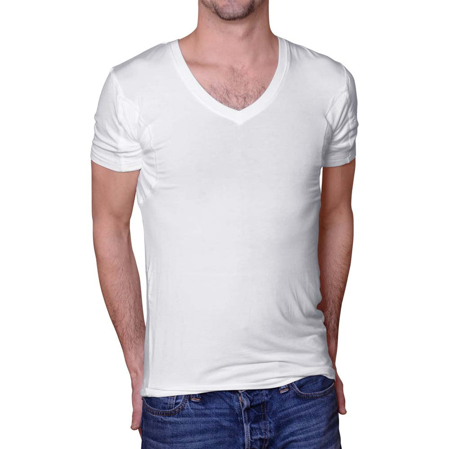 Sweat Proof Shirts for Men by Sweatshield Undershirt